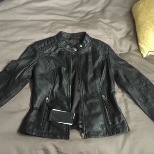NWT leather jacket
